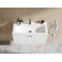 Szafka 100x38x40 cm podumywalkowa wisząca biała X000001643 Ravak Clear II zdj.6