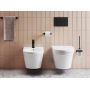 Przycisk spłukujący do wc czarny X01744 Ravak Uni Slim zdj.4