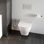 Miska WC wisząca bez kołnierza biały połysk X01671 Ravak Classic zdj.6