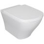 Miska WC wisząca bez kołnierza biały połysk X01671 Ravak Classic zdj.4