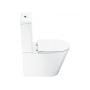Kompakt WC z deską wolnoopadającą biały X01872 Ravak Elegant zdj.1