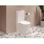 Kompakt WC z deską wolnoopadającą biały X01872 Ravak Elegant zdj.10