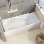 Wanna prostokątna 150x70 cm biała CO11000000 Ravak Vanda II zdj.11
