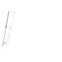 Parawan nawannowy 100 cm 2-częściowy aluminium połysk/szkło przezroczyste 7QLA0C03Z1 Ravak 10° zdj.3