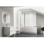 Wanna prostokątna 180x80 cm biała CE21000000 Ravak Chrome zdj.3