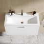 Umywalka 80x38 cm prostokątna meblowa biała XJJ01180000 Ravak Clear zdj.4