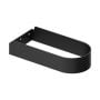 Wspornik do umywalki 38.2x17.8 cm prostokątna czarna X01781 Ravak Yard zdj.1