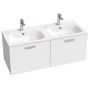 Umywalka 120x49 cm prostokątna meblowa biała XJG01112001 Ravak Chrome zdj.4