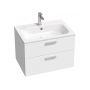 Umywalka 70x49 cm prostokątna meblowa biała XJG01170001 Ravak Chrome zdj.6