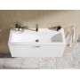 Umywalka 100x38 cm prostokątna meblowa biała XJJ01110000 Ravak Clear zdj.4