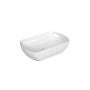 Umywalka 50x31 cm owalna nablatowa biała XJX01150004 Ravak Uni zdj.5