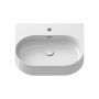 Umywalka 55.3x45.2 cm prostokątna ścienna biała XJX01155008 Ravak Ceramic zdj.3