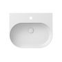 Umywalka 55.3x45.2 cm prostokątna ścienna biała XJX01155008 Ravak Ceramic zdj.4