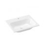 Umywalka 60.5x49 cm prostokątna meblowa biała XJX01160008 Ravak Chrome zdj.1