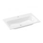 Umywalka 80.5x49 cm prostokątna meblowa biała XJX01180002 Ravak Chrome zdj.1