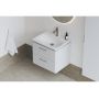 Umywalka 60x46.5 cm prostokątna meblowa biała XJX01260000 Ravak Balance zdj.6