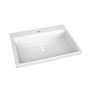 Umywalka 60x46 cm prostokątna meblowa biała XJX01260001 Ravak Comfort zdj.3