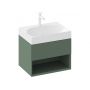 Umywalka 60x45 cm prostokątna meblowa biała XJX01260004 Ravak Lite zdj.6