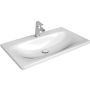 Umywalka 80x46.5 cm prostokątna meblowa biała XJX01280000 Ravak Balance zdj.1