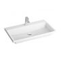 Umywalka 80x46 cm prostokątna meblowa biała XJX01280001 Ravak Comfort zdj.1