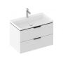 Umywalka 80x46 cm prostokątna meblowa biała XJX01280001 Ravak Comfort zdj.5