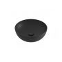 Umywalka 40x40 cm okrągła nablatowa czarna XJX0D140000 Ravak Uni Slim zdj.1
