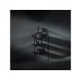 Umywalka 50x40.5 cm półokrągła ścienna-meblowa czarna XJX0D240002 Ravak Yard zdj.9