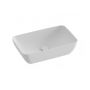 Umywalka 50x31 cm prostokątna nablatowa biała XJX0E150000 Ravak Uni Slim zdj.1