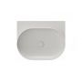 Umywalka 60.5x50 cm półokrągła ścienna XJX0O060000 Ravak Yard zdj.3