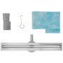 Odpływ liniowy 80 cm stal REAG5802 Rea Neox Slim Pro zdj.5