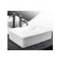 Umywalka 50x34 cm prostokątna nablatowa biała REAU6621 Rea Fiorella zdj.3