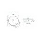 Umywalka REAU8002 Rea Arte zdj.2