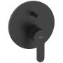 Bateria wannowo-prysznicowa podtynkowa czarna A5A069HNB0 Roca l20 zdj.1