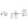 Element podtynkowy baterii A5E3501B00 Roca Ona zdj.2