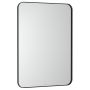 Lustro 60x80 cm prostokątne czarny A812413000 Roca Luna zdj.1