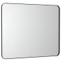 Lustro 100x80 cm prostokątne czarny A812415000 Roca Luna zdj.1