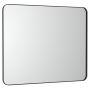 Lustro 100x80 cm prostokątne z oświetleniem czarny A812423000 Roca Luna zdj.1