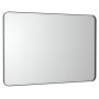 Lustro 120x80 cm prostokątne z oświetleniem czarny A812424000 Roca Luna zdj.1