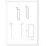 Element systemu montażowego mebli A817027485 Roca Roma Compact zdj.2