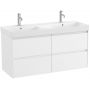 Umywalka z szafką 120 cm białą A851694509 Roca Ona zdj.1