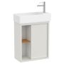Umywalka z szafką 55 cm białą A852022558 Roca Tura zdj.1