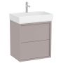 Umywalka z szafką 80 cm szarą A852026559 Roca Tura zdj.1