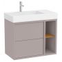 Umywalka z szafką 80 cm szarą A852028559 Roca Tura zdj.1