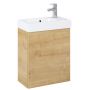 Umywalka z szafką 45 cm dąb A852445464 Roca Mini-N zdj.1