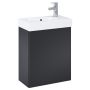 Umywalka z szafką 45 cm czarną A852445532 Roca Mini-N zdj.1
