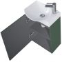 Umywalka z szafką 45.2 cm zieloną A852448534 Roca Ravell zdj.3