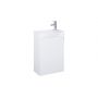 Umywalka z szafką 45.2 cm białą A852448806 Roca Ravell zdj.1