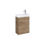 Umywalka z szafką 45.2 cm dąb A852448808 Roca Ravell zdj.1
