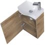 Umywalka z szafką 45.2 cm dąb A852448808 Roca Ravell zdj.3