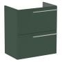 Szafka 58.5x34.6x63.5 cm podumywalkowa wisząca zielona A857778534 Roca Ella zdj.1